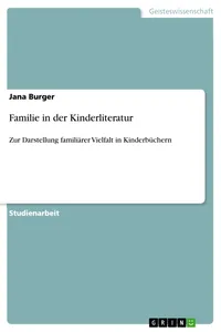 Familie in der Kinderliteratur_cover