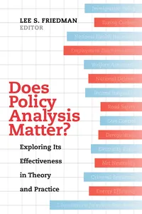 Does Policy Analysis Matter?_cover