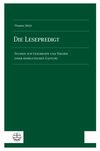 Die Lesepredigt_cover