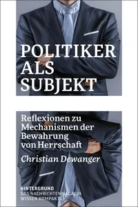 Politiker als Subjekt_cover