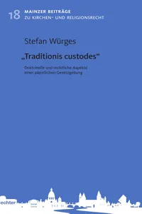 "Traditionis custodes"_cover