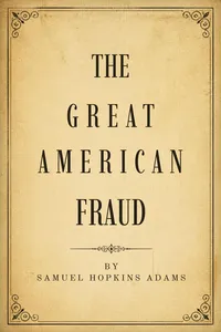 The Great American Fraud_cover