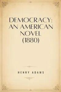 Democracy: An American Novel_cover