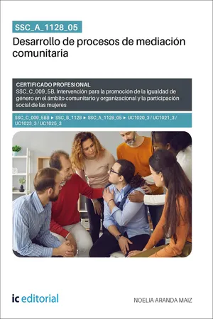 SSC_A_1128_05. Desarrollo de procesos de mediación comunitaria