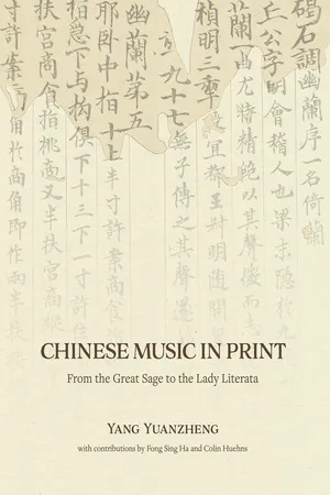 Chinese Music in Print