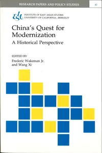 China's Quest for Modernization_cover