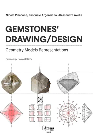 Gemstones' drawing/design - Geometry. Models. Representations