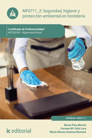 Seguridad e higiene y protección ambiental en hostelería. HOTU0109