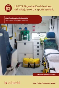 Organización del entorno de trabajo en transporte sanitario. SANT0208_cover
