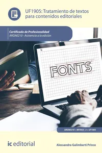 Tratamiento de textos para contenidos editoriales. ARGN0210_cover