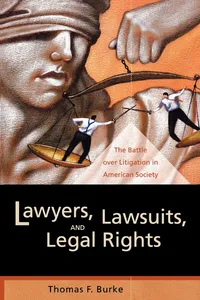 Lawyers, Lawsuits, and Legal Rights_cover