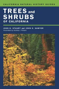Trees and Shrubs of California_cover