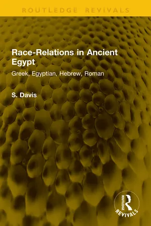Race-Relations in Ancient Egypt