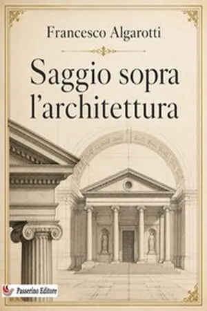 Saggio sopra l'architettura