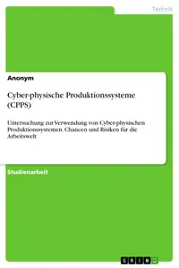 Cyber-physische Produktionssysteme_cover