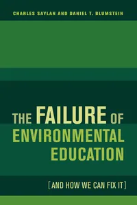 The Failure of Environmental Education_cover