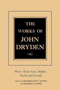 The Works of John Dryden, Volume XIII_cover