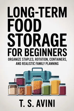 Long Term Food Storage for Beginners