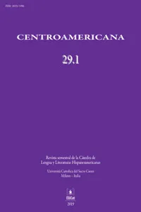 Centroamericana 29.1_cover