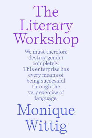 The Literary Workshop