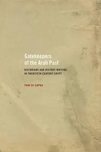Gatekeepers of the Arab Past_cover