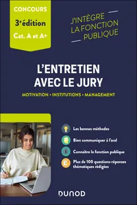 L'entretien avec le jury catégories A et A+ - 3e éd._cover
