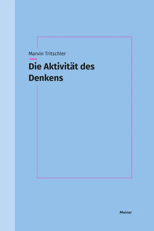 Die Aktivität des Denkens