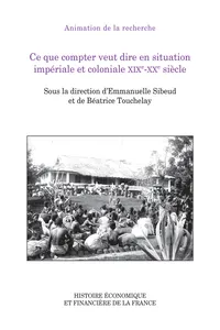 Ce que compter veut dire en situation impériale et coloniale XIXe‑XXe siècle
