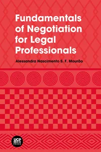 Fundamentals of Negotiation for Legal Professionals_cover