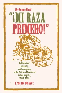 Mi Raza Primero, My People First_cover