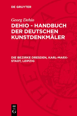 Die Bezirke Dresden, Karl-Marx-Stadt, Leipzig