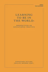 Learning to Be in the World_cover