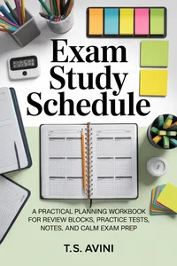 Exam Study Schedule_cover