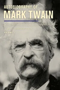 Autobiography of Mark Twain, Volume 3_cover