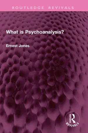 What is Psychoanalysis?