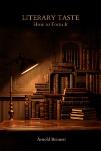 Literary Taste: How to Form It_cover