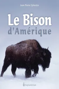Le bison d'Amérique_cover