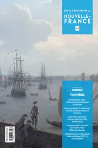Revue d'histoire de la Nouvelle-France No 8_cover