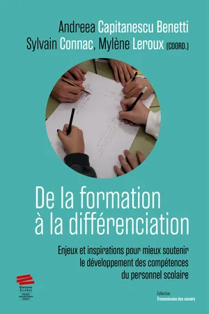 De la formation à la différenciation