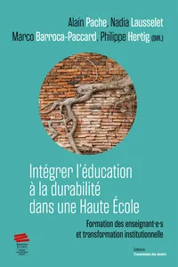 Intégrer l’éducation à la durabilité dans une Haute École