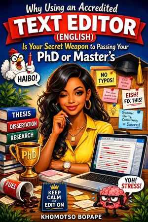 Why Using an Accredited Text Editor (English) Is Your Secret Weapon to Passing Your PhD or Master’s
