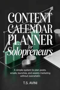 Content Calendar Planner For Solopreneurs