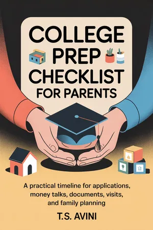 College Prep Checklist For Parents