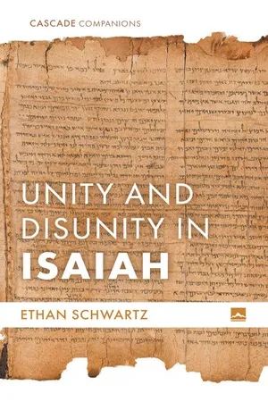 Unity and Disunity in Isaiah