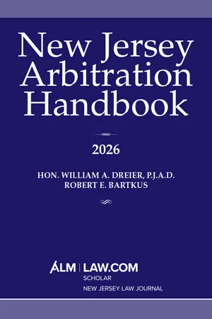 New Jersey Arbitration Handbook 2026