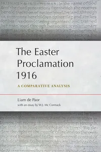 The Easter Proclamation 1916_cover