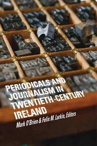 Periodicals and journalism in twentieth-century Ireland_cover