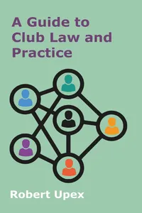 A Guide to Club Law and Practice_cover