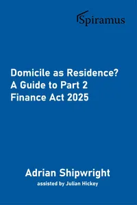 Domicile as Residence?_cover