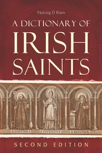 A Dictionary of Irish Saints_cover